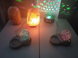 Оборудование со светозвуковыми эффектами, солевые лампы, ионизаторы воздуха