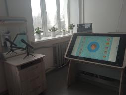 универсальный большой учебно-демонстрационный сенсорный комплекс для коррекционно-развивающих занятий в кабинете логопеда